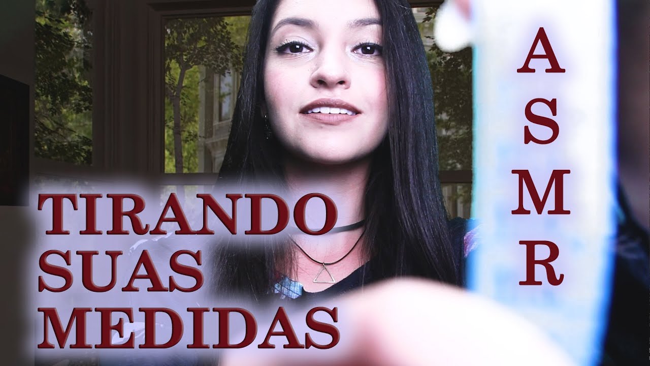 [ASMR]  MEDINDO SEU ROSTO (Roleplay, Vídeo Escurinho, Atenção Pessoal) l Face Measuring