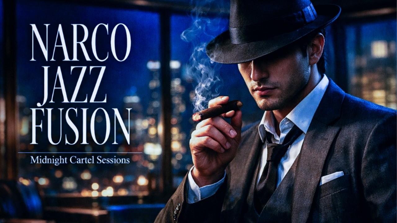 【 Narcos Style】Jazz Elegante y Sombrío para sentirse como un Líder de Cartel en 1977