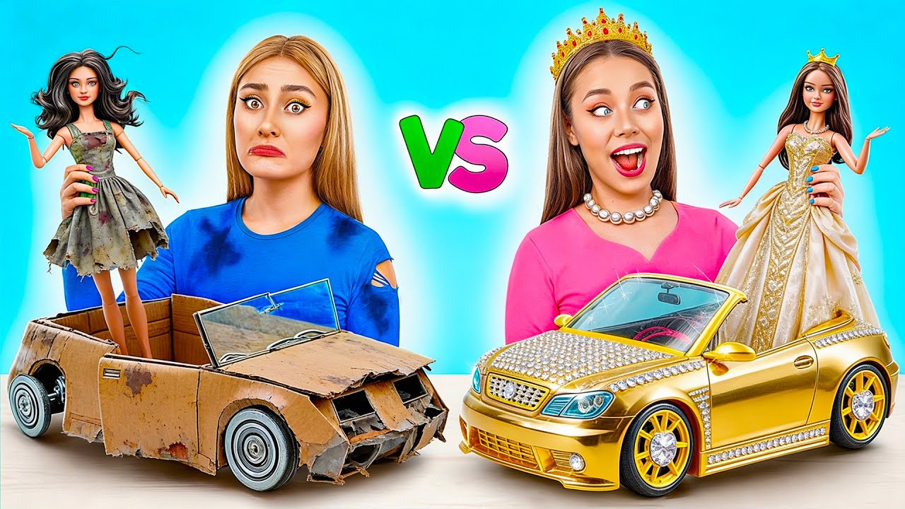 Строим Удивительный Кукольный Домик Дорогой vs Дешевый Челлендж | Смешные Моменты от Friendly DO