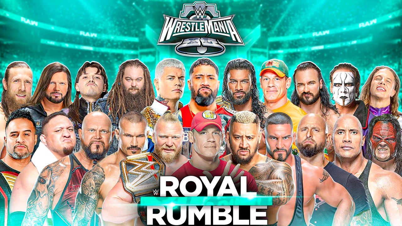 WWE 2K25 – WrestleMania XL Royal Rumble | Every Entry Changed the Match