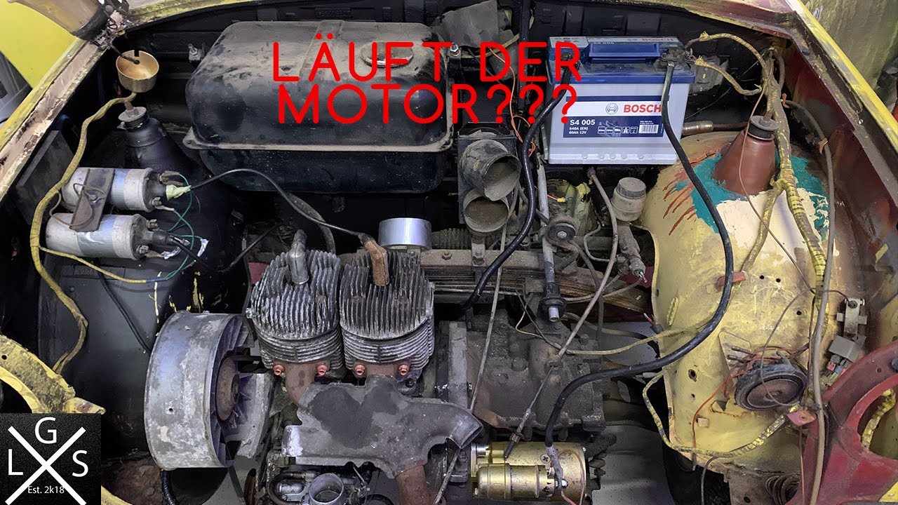 Dreht der Motor im Trabant 601???  Wir bauen denn Motor ein!  ------- LifestyleGarage