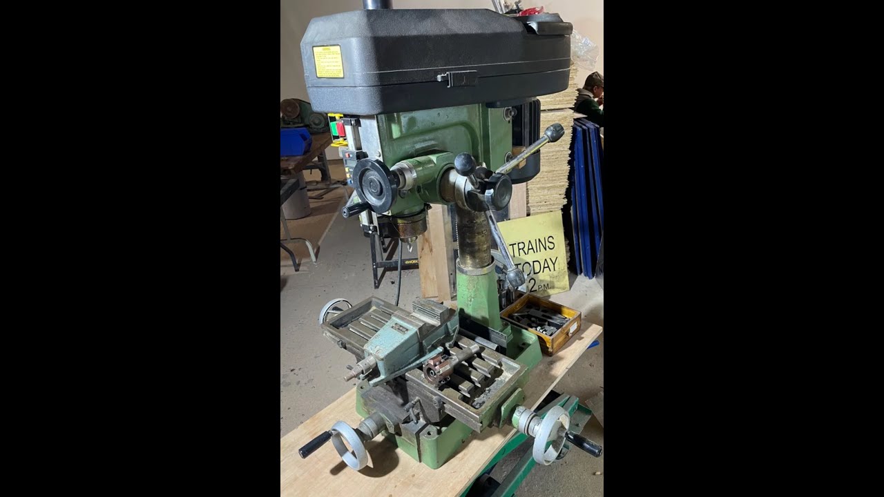New Addition to the Workshop, Round Column Mill