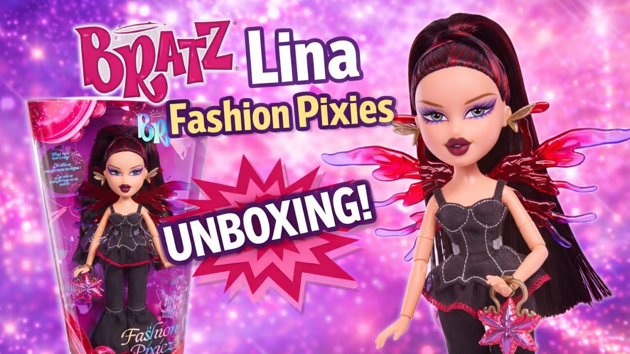 Распаковка куклы Bratz Lina Fashion Pixies 