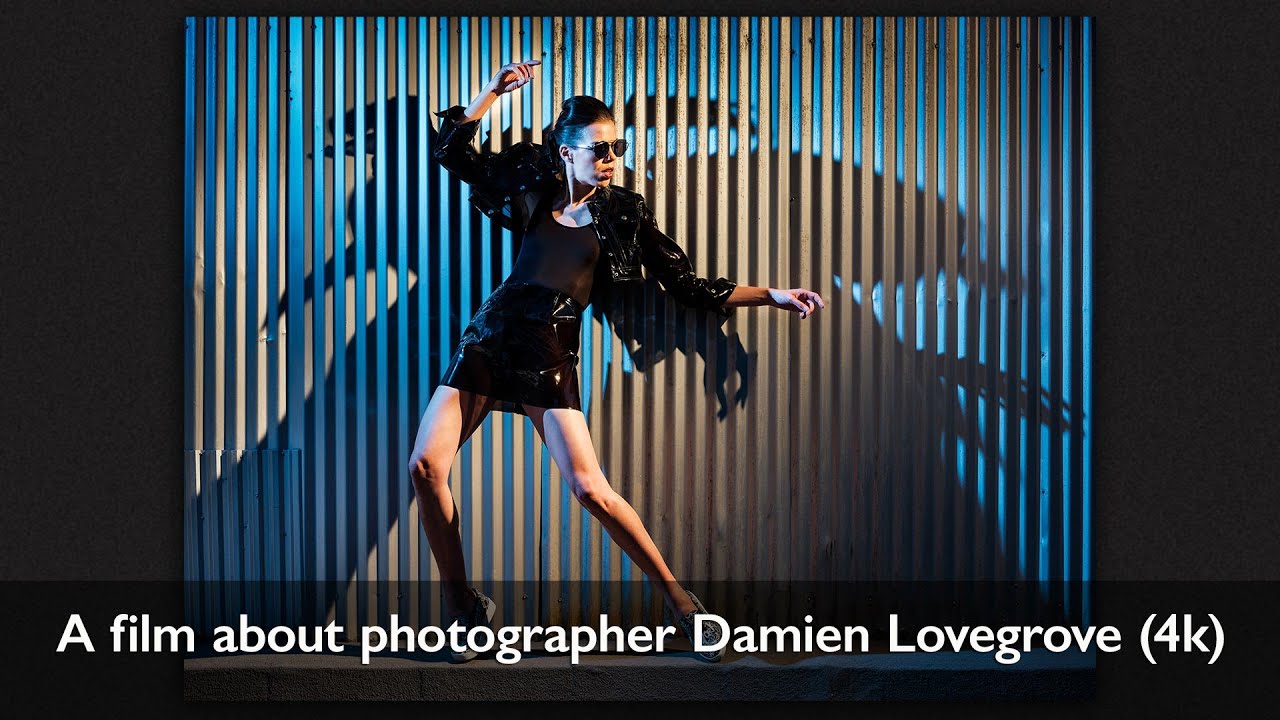 A film about celebrated photographer, Damien Lovegrove  (1 hour, 4k)