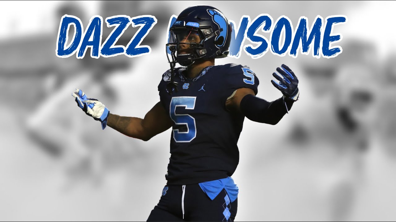 Dazz Newsome Tar Heel WR Career Highlights || Walking Highlight Reel