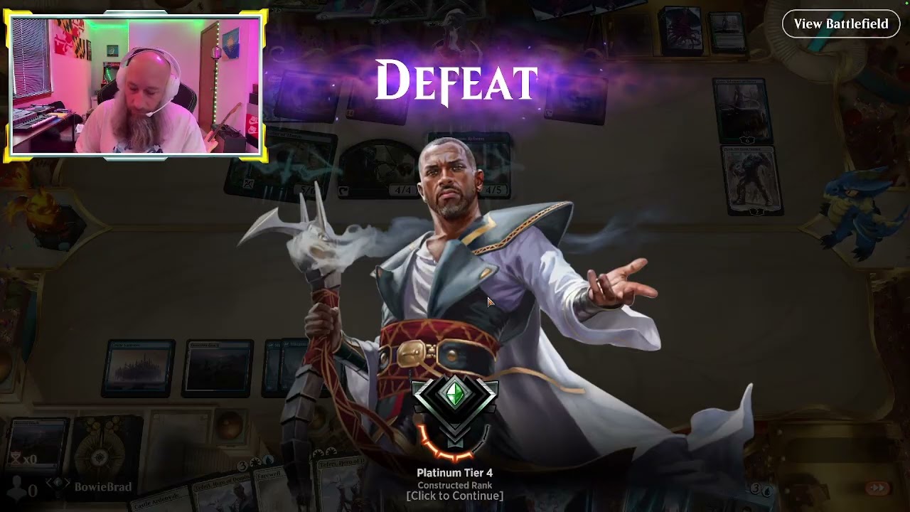 MTG Arena Historic UW Control vs. Liquimetal Coating, White, and Elves