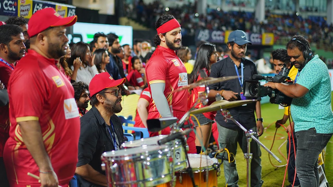 తగ్గేదేలే CCL Final Match Vlog | Tollywood Cricket | Akhil Akkineni | Arshiaa Khayyum | Cue Media