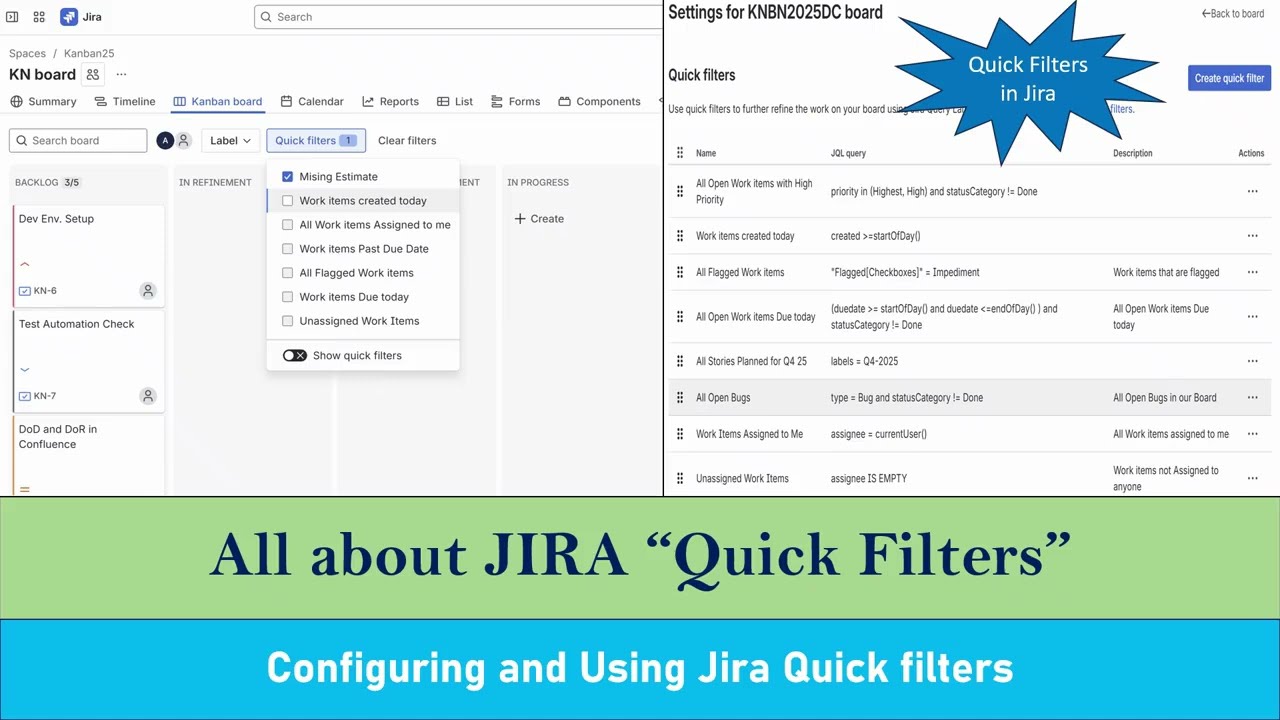 Всё о «быстрых фильтрах» в JIRA | Как настроить и создать действительно полезные быстрые фильтры