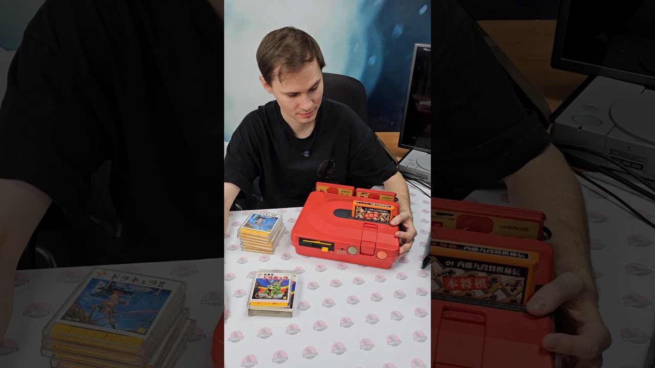 Gamezilla про Dendy на максималках от Nintendo. Sharp Twin Famicom - забытое прошлое short #shorts