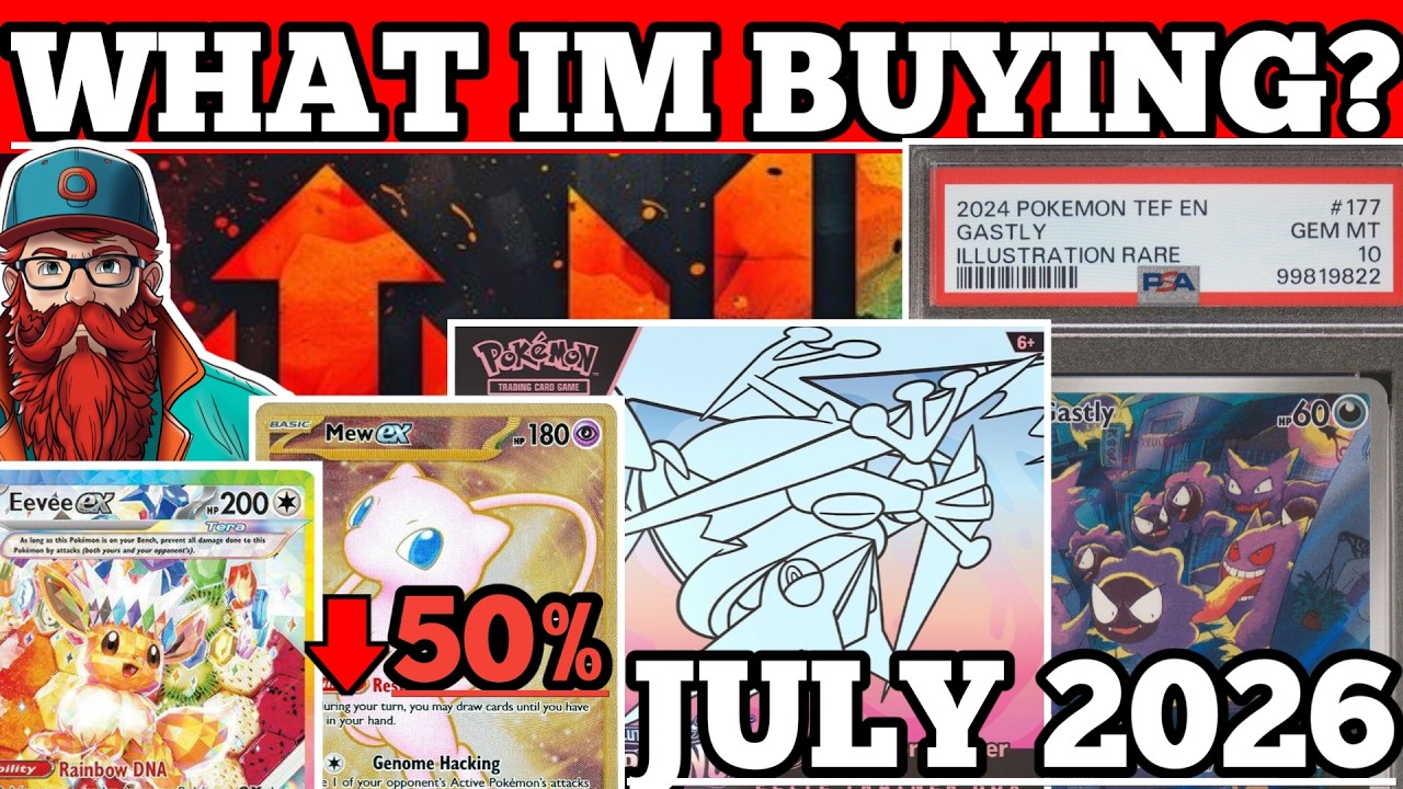 POKEMON INVESTING JULY 2026! Pok&eacute;mon Cards & Products IM Investing into This Month!