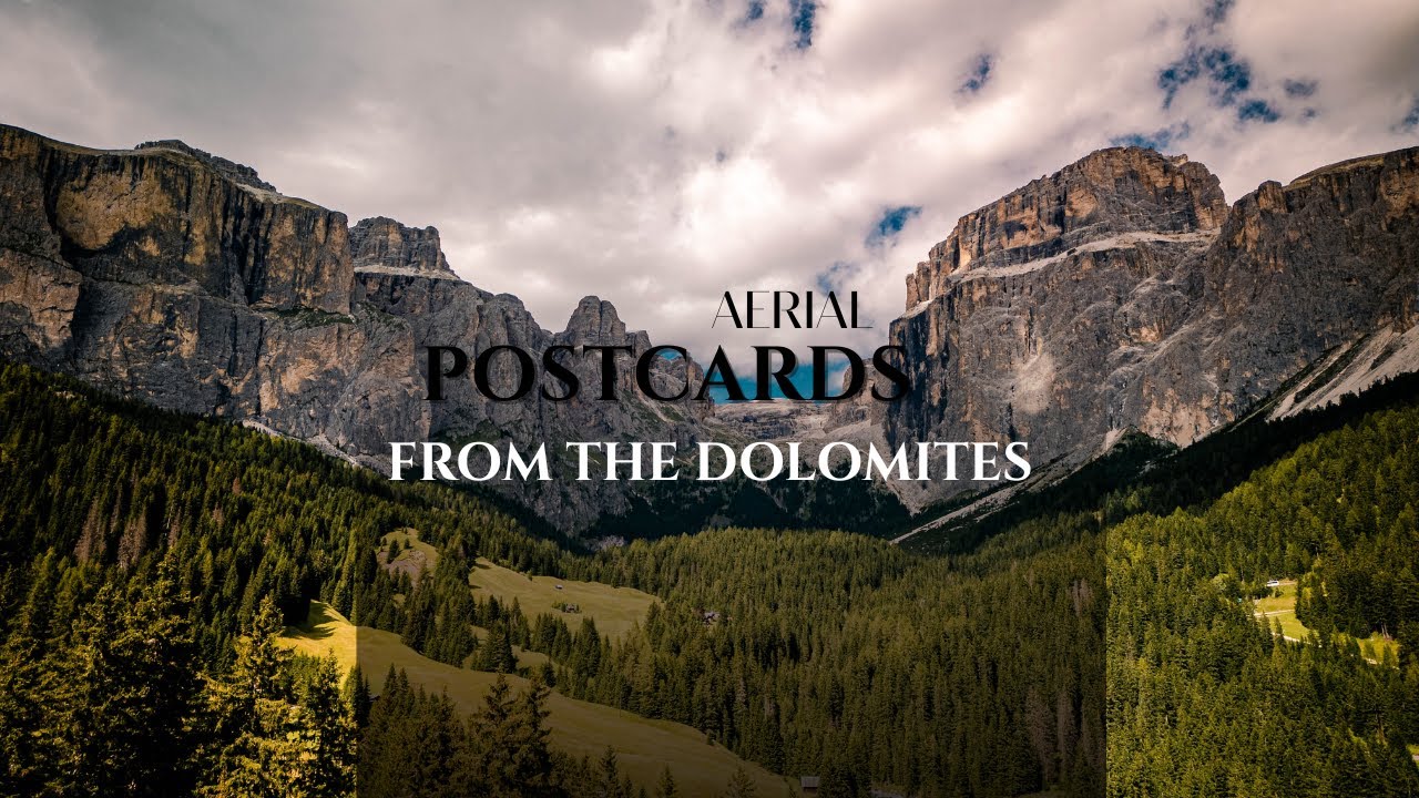 Dolomites 4K Drone Video – Aerial Postcards from the Italian Alps