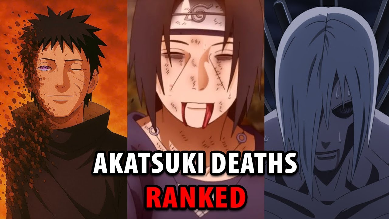 How Every Akatsuki Member Died Ranked – The Hidden Meaning of Their Deaths