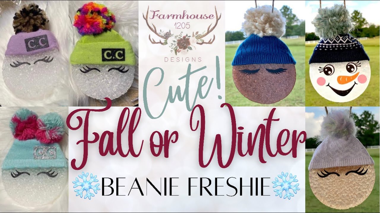 Freshie Tutorial | Learn To Make Mini Beanies | Freshies For Fall