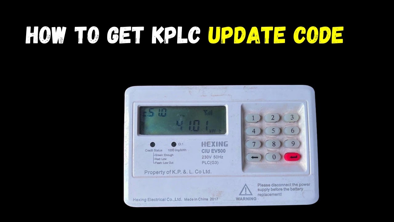 How To Get kplc update code? | how to update token meter online | How to update kenya power token