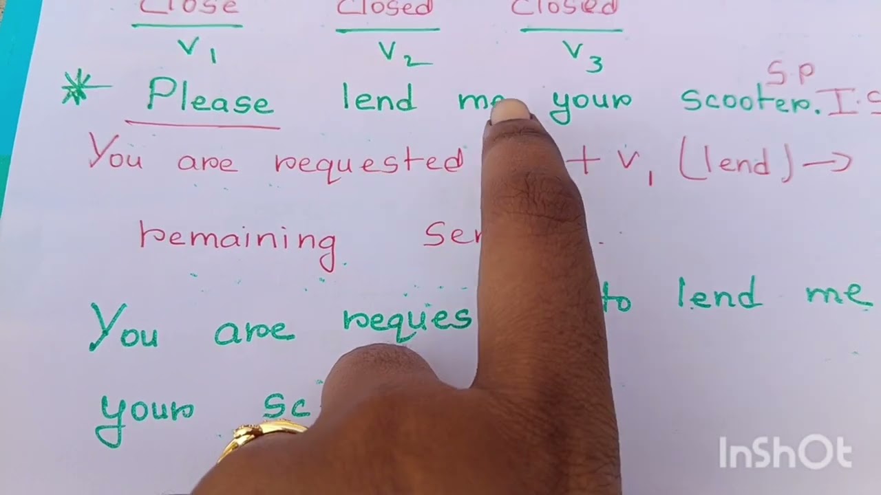 Active voice to passive voice dsc SA 2 English Syllabus explained in Telugu 