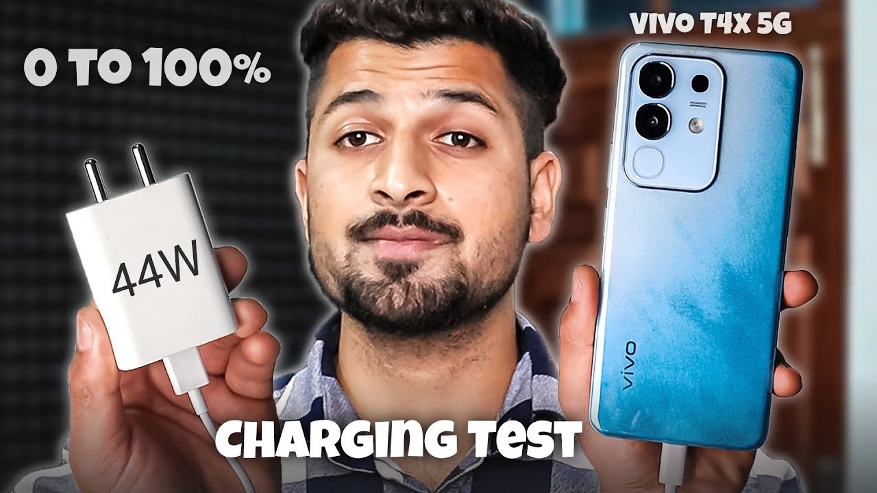 Vivo T4x 5G Charging Test 44w | 0 to 100%