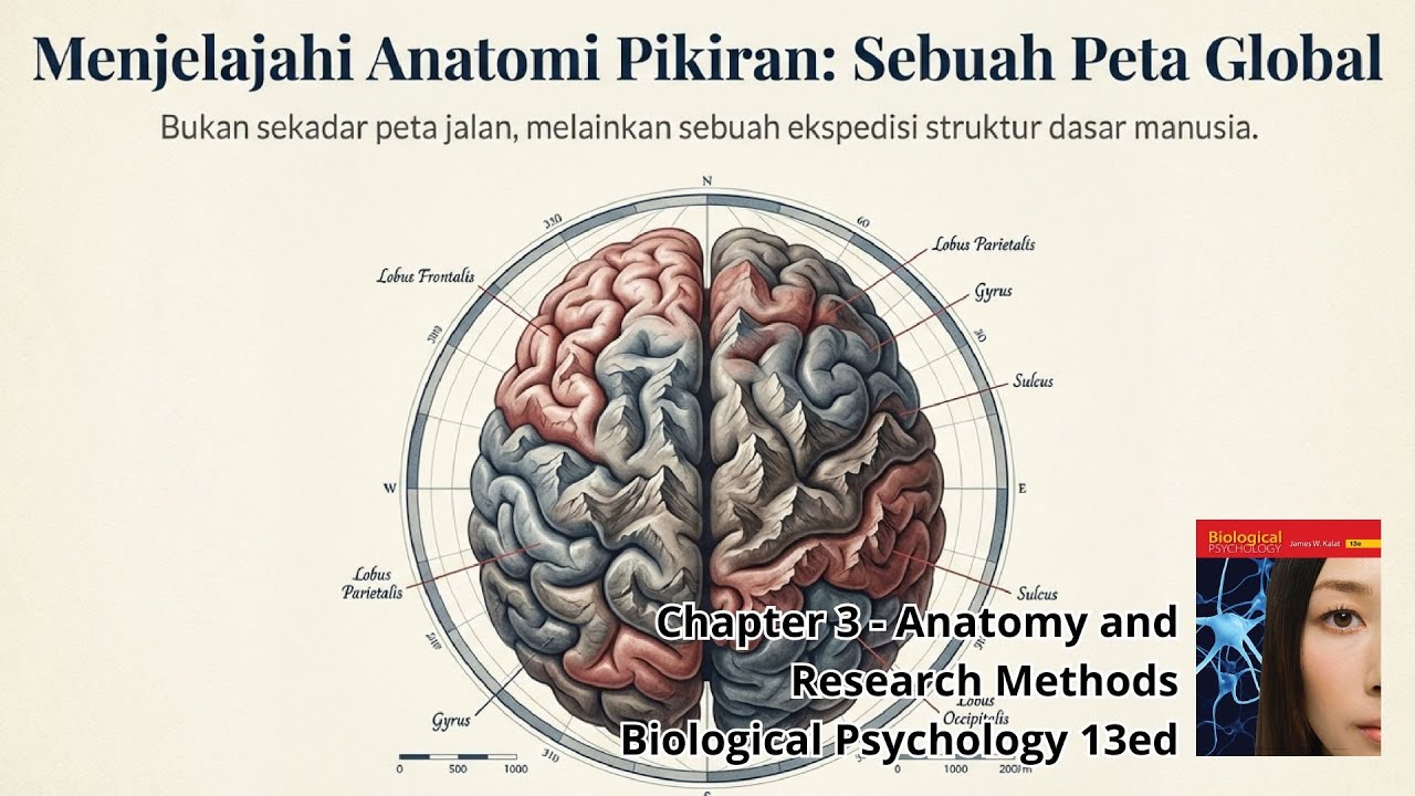 3. Anatomi dan Metode Penelitian | Biological Psychology | James W. Kalat | Indonesia