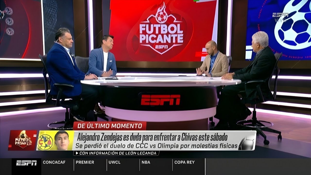 Reporte De América : Alejandro Zendejas es duda para enfrentar a Chivas este sábado