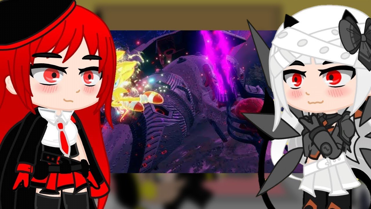 Nikke The Goddess Of Victory react to Sonic frontier 