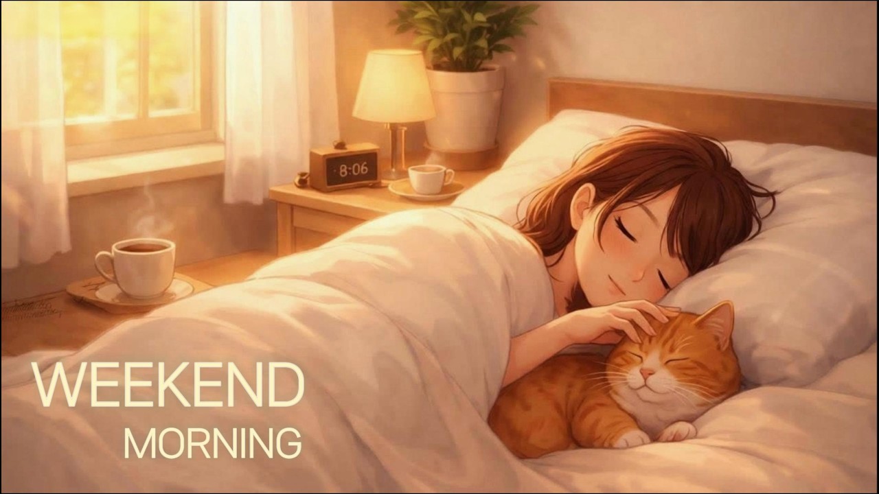 Lazy Weekend Morning Lofi ☀️ | Soft & Cozy Music to Wake Up Slowly