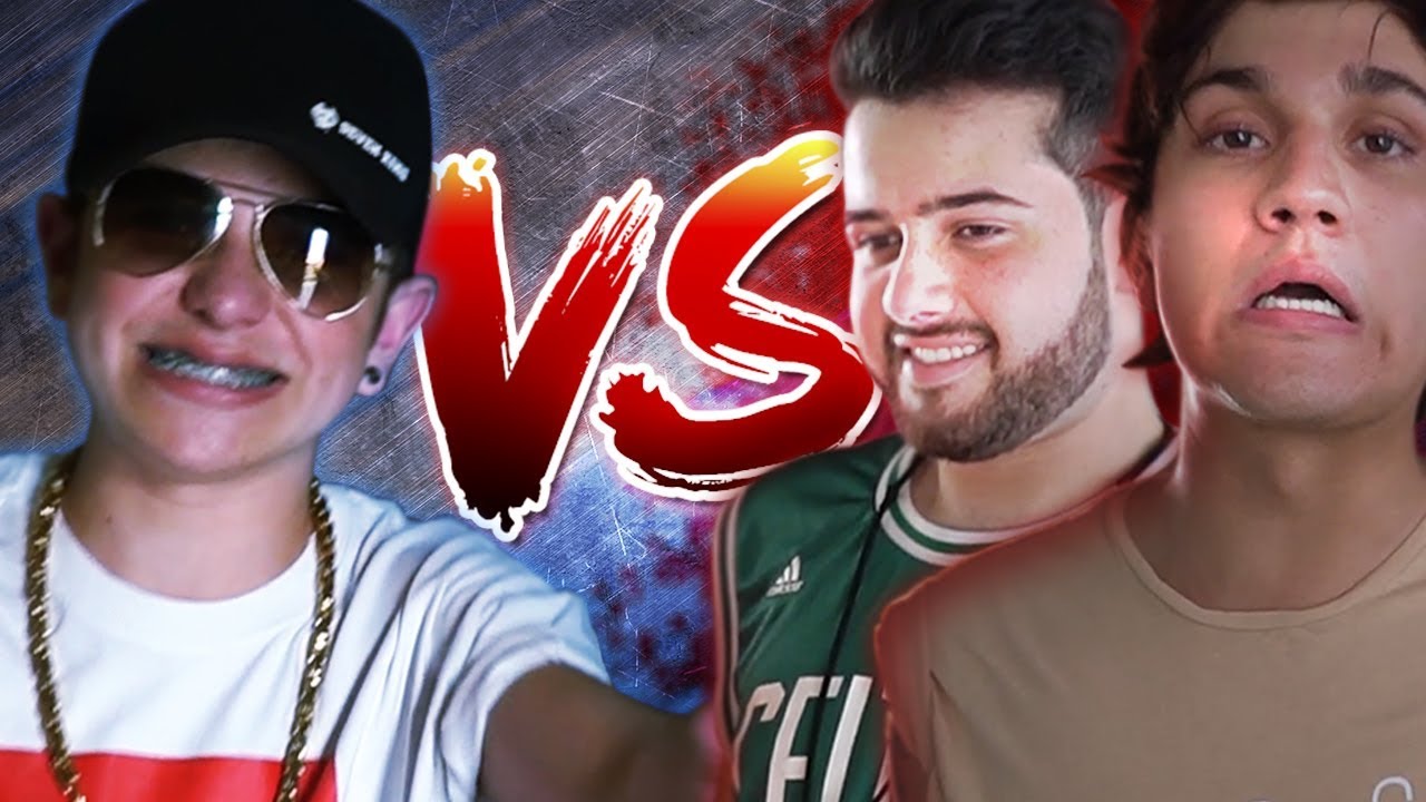 BATALHA DE RIMAS COM THIAGO MC!