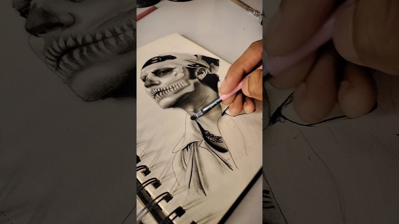 Talwinder Realistic drawing 🎵💥 #drawing #talwiinder #shorts