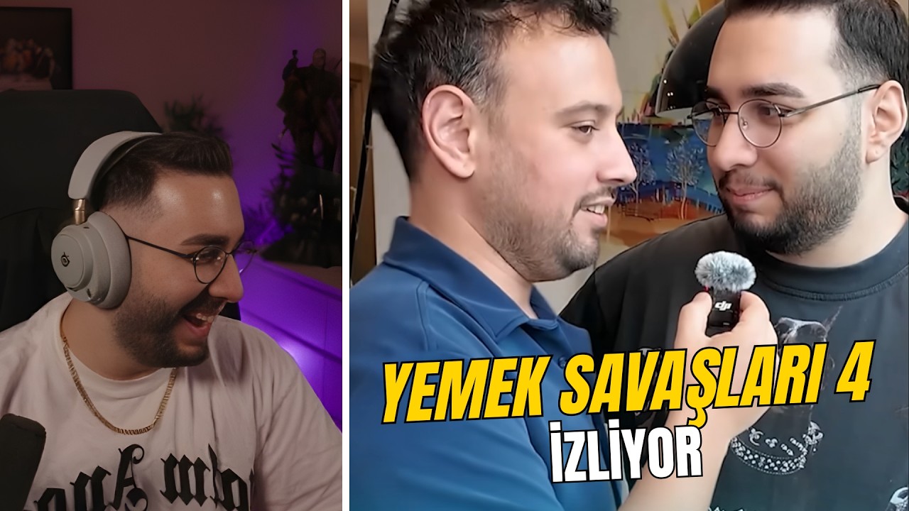 Eray - YEMEK SAVAŞLARI 4. BÖLÜM İZLİYOR - @EnisKirazogluvideolar