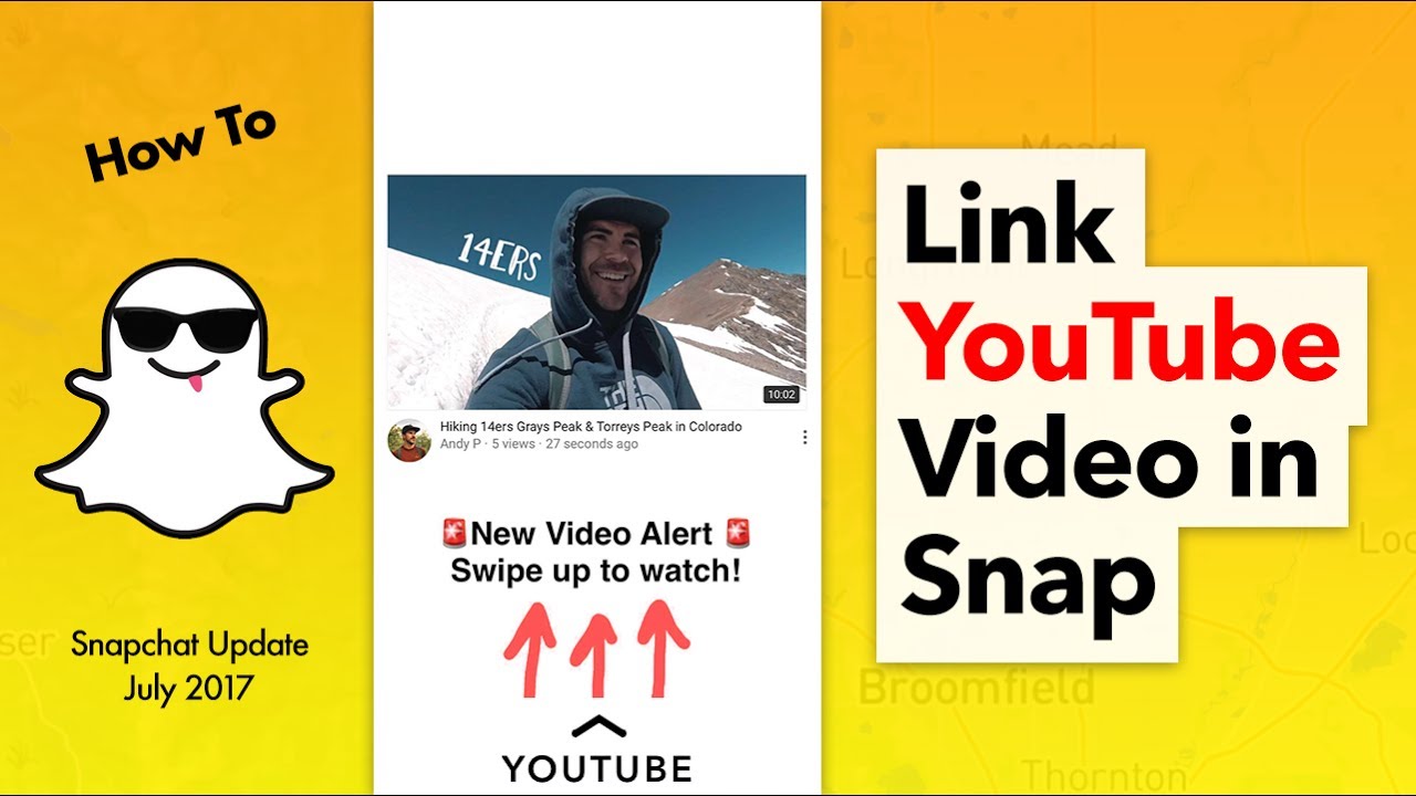 How to Link a YouTube Video to Snapchat