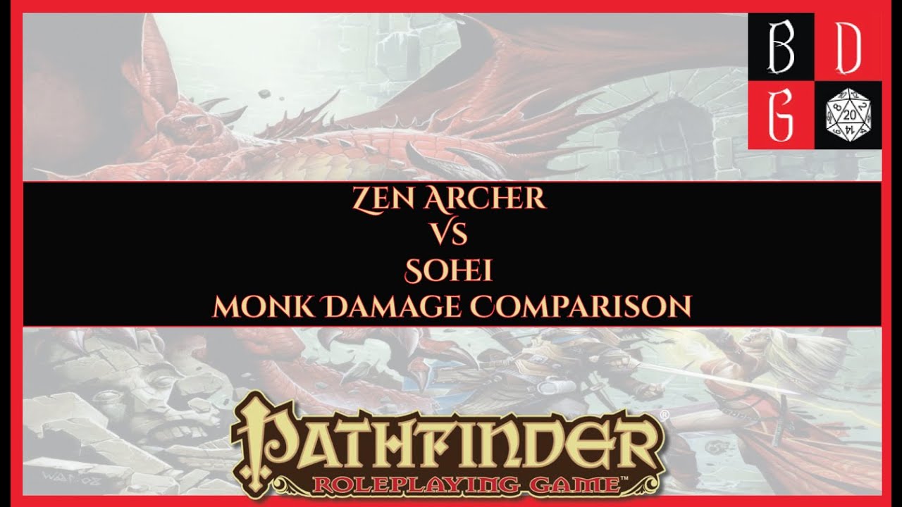 |1e| Zen Archer Vs Sohei  Monk Damage Comparison