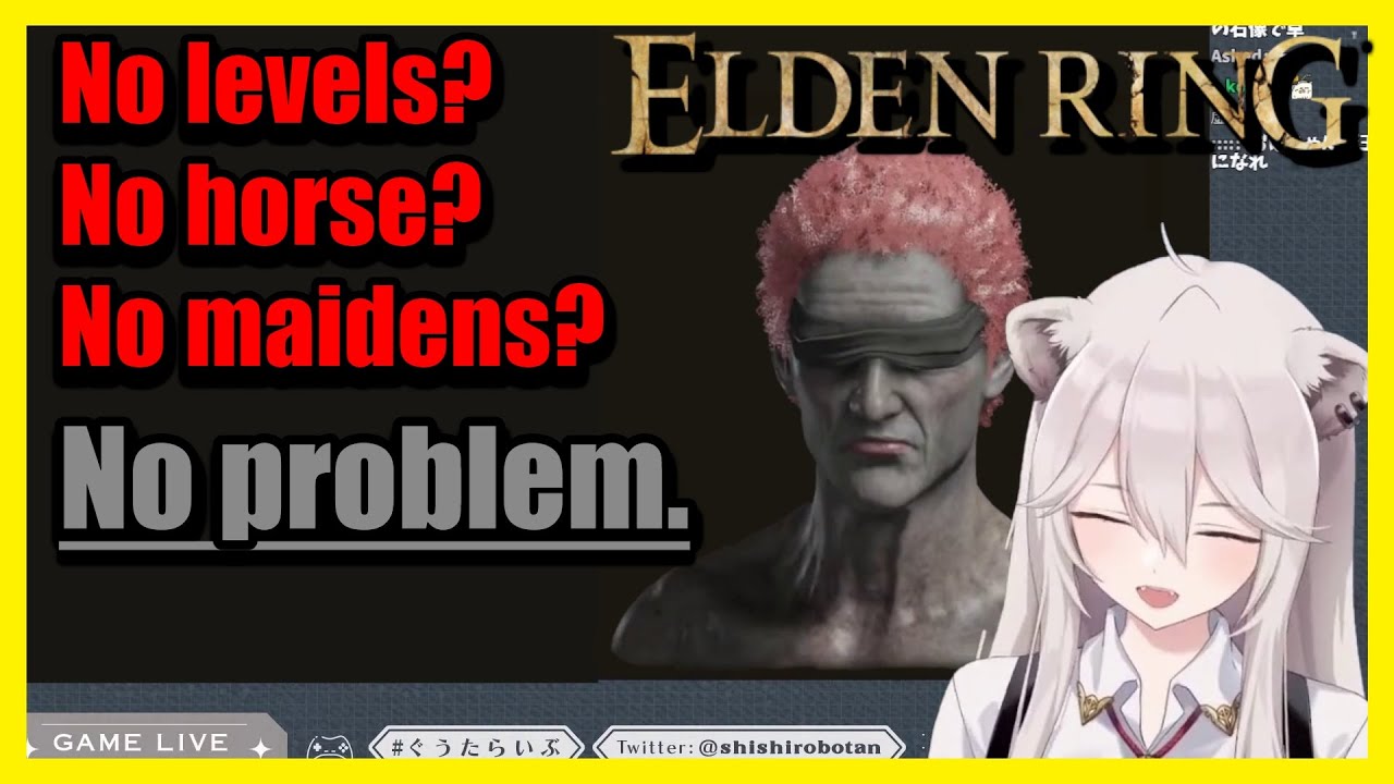 [Hololive] Unstoppable Botan vs immovable Elden Ring