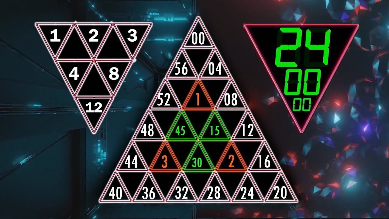 BCG 24 Minutes Stopwatch (24-Hour Triangle Clock LED Neon Lights) Remix Punch Out Disco Kid