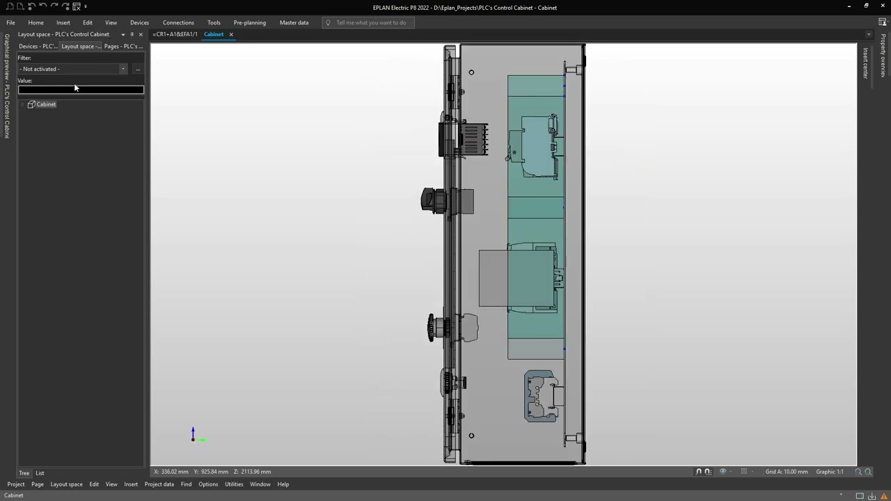 Eplan ProPanel Dise&ntilde;o 3D Tablero Electrico