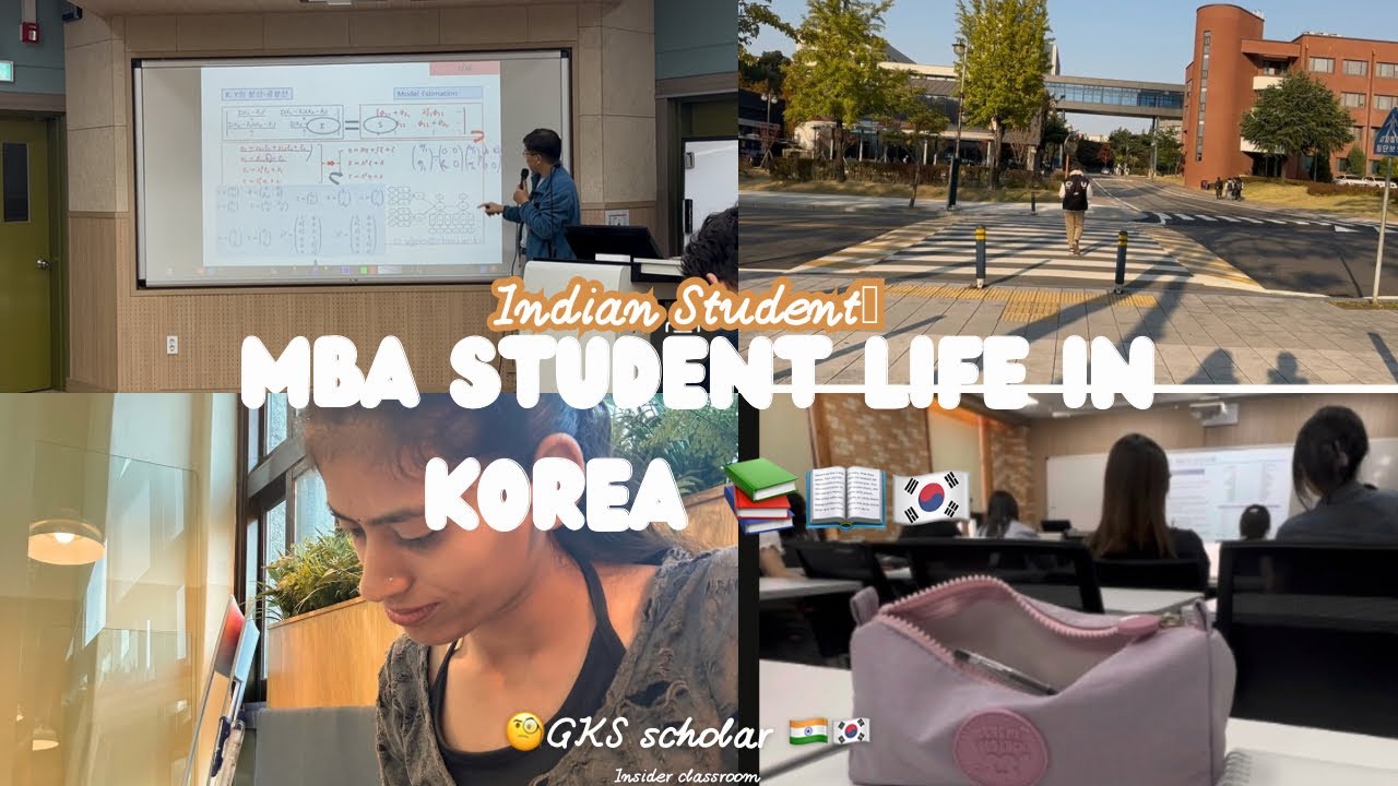 [🇰🇷Study Vlog -MBA Indian student life 🇮🇳 #korea #gks #india #explore #studyvlog #students 