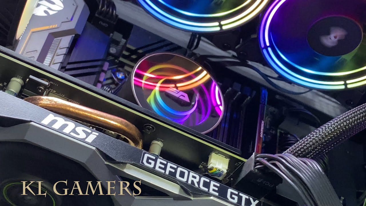 intel Core i9 10900F ASUS TUF GAMING H470-PRO WIFI GTX1660 SUPER VENTUS SYMPHONY TR-240 PC Build