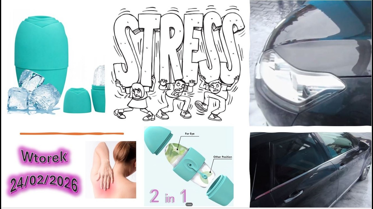 #253 Źle działa na mnie stres 😭 Masaż lodem 🧊 Okropny ból pleców 😔 Czysta Cytrynka C5 🚘