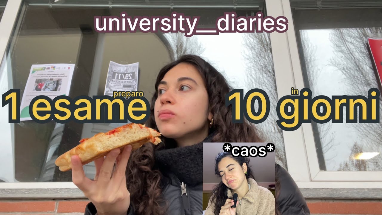 Preparo un ESAME in DIECI GIORNI: organizzazione, metodo di STUDIO e consigli | EXAM VLOG