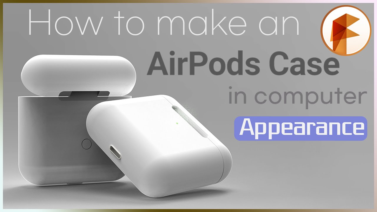 Fusion360 | How to make an AirPods Case in computer | AirPods Case 3D Modeling | 에어팟 케이스 모델링