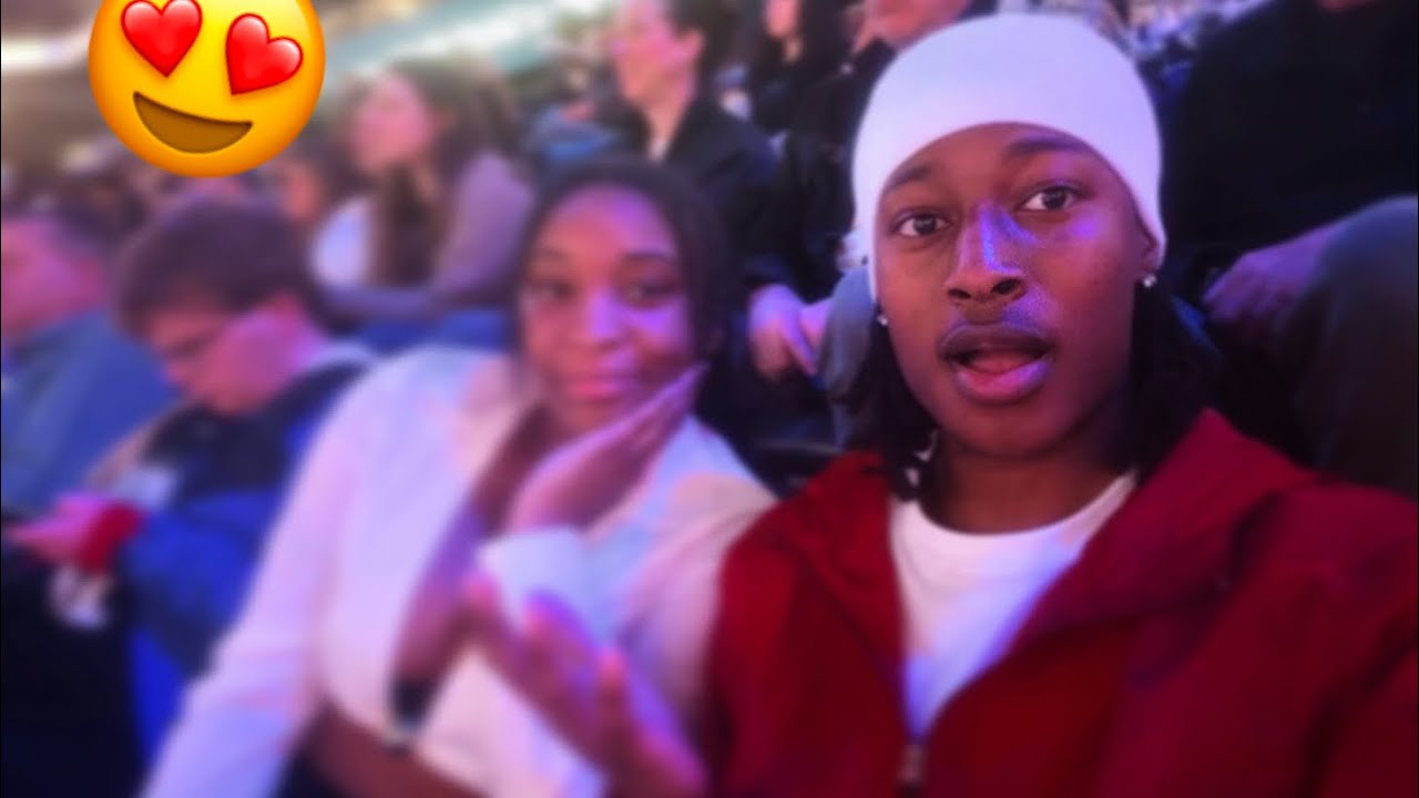 we went to a nba game… 