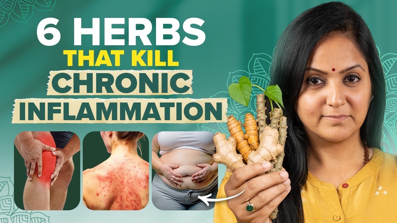 Heal Inflammation Naturally! 6 Powerful Herbs to Reverse Chronic Inflammation | Maharishi Ayurveda