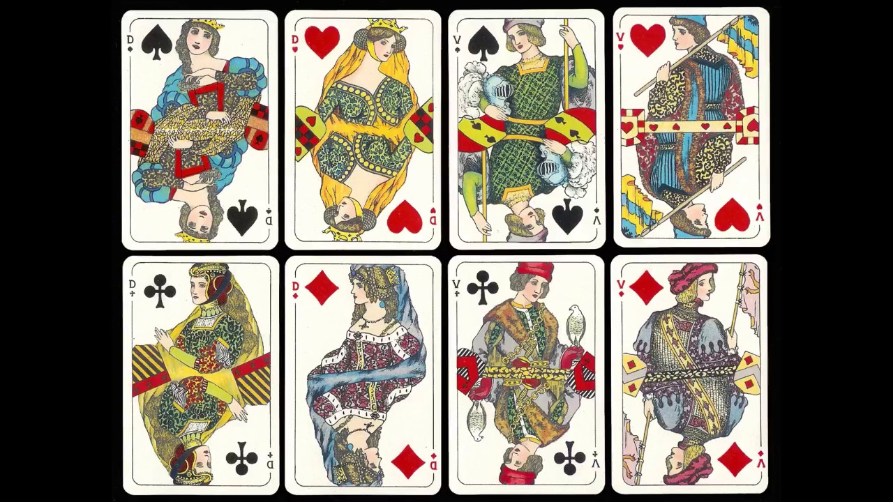 Playing Cards: Art Deco & Art Nouveau