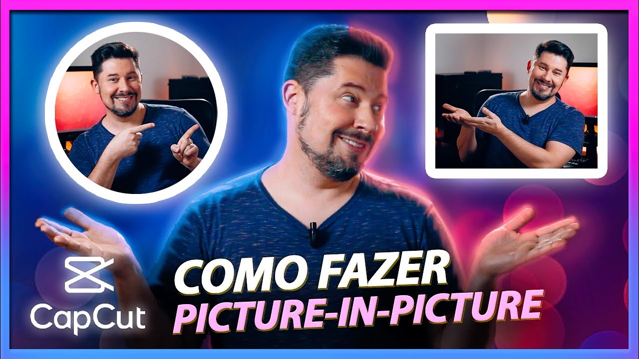 Como fazer TUTORIAL com o CELULAR, Videoaula, Gameplay (PICTURE IN PICTURE no CAPCUT)