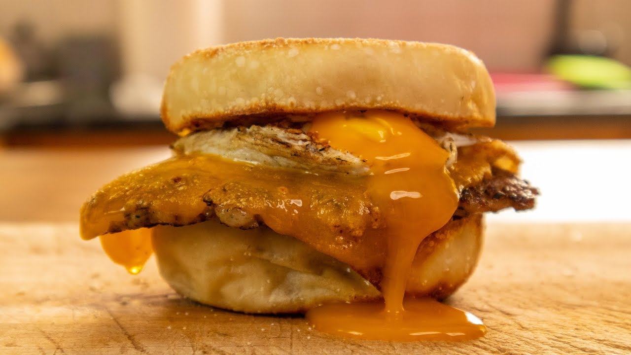 Homemade Sausage & Egg Breakfast Muffin