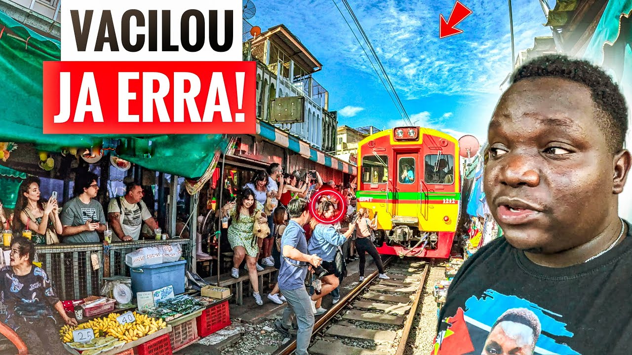 O MERCADO MAIS PERIGOSO DO MUNDO? ESTA NA TAILÂNDIA 🇹🇭