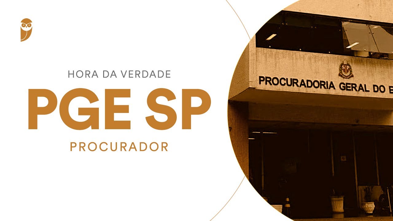 Curso Hora da Verdade PGE SP (Procurador): Direito Financeiro - Prof. Joao Lawall