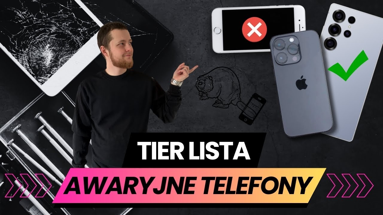 Najczęściej psujące się telefony - tier lista Serwisanta (Samsung, iPhone, Motorola, Poco itp.)