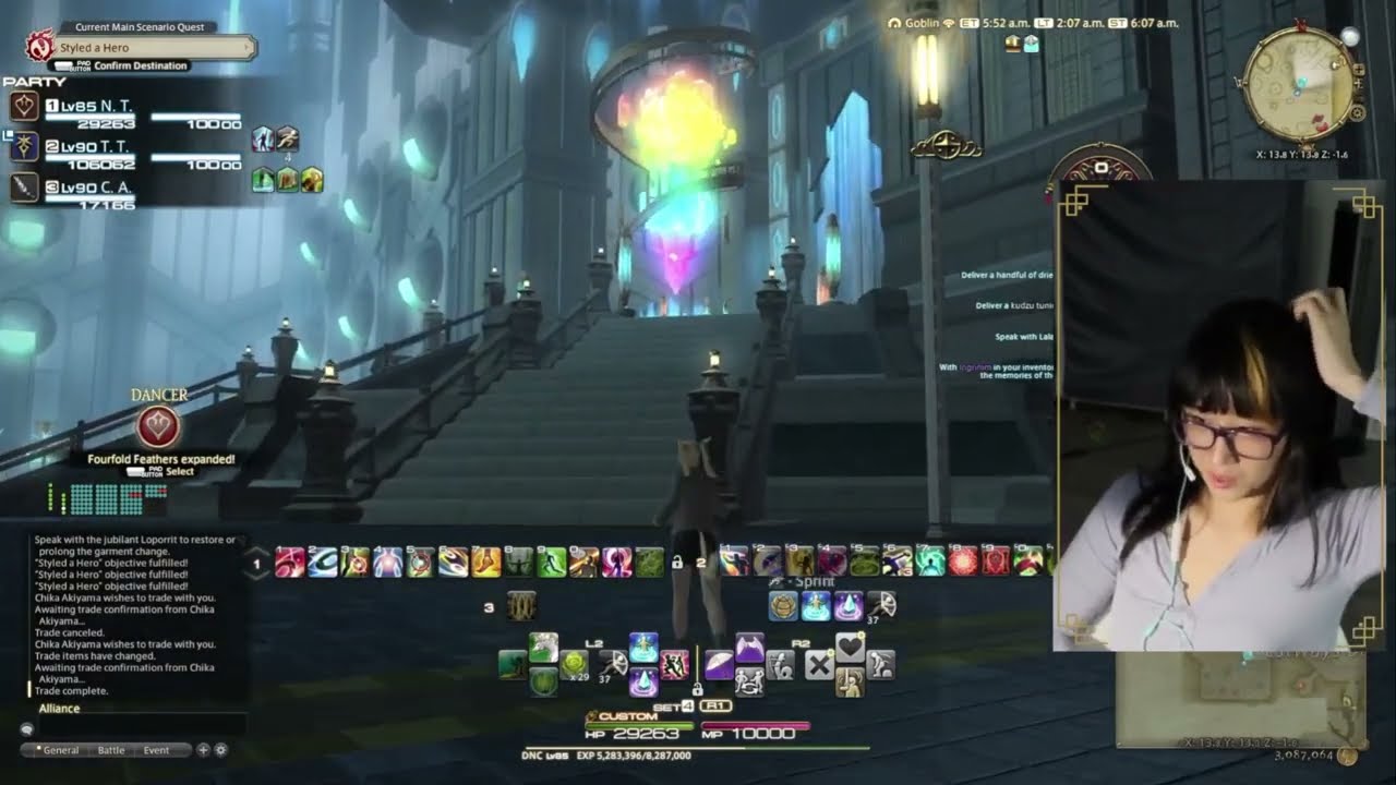 Nekomeda says Endwalker's Story was made by AI, the Irony