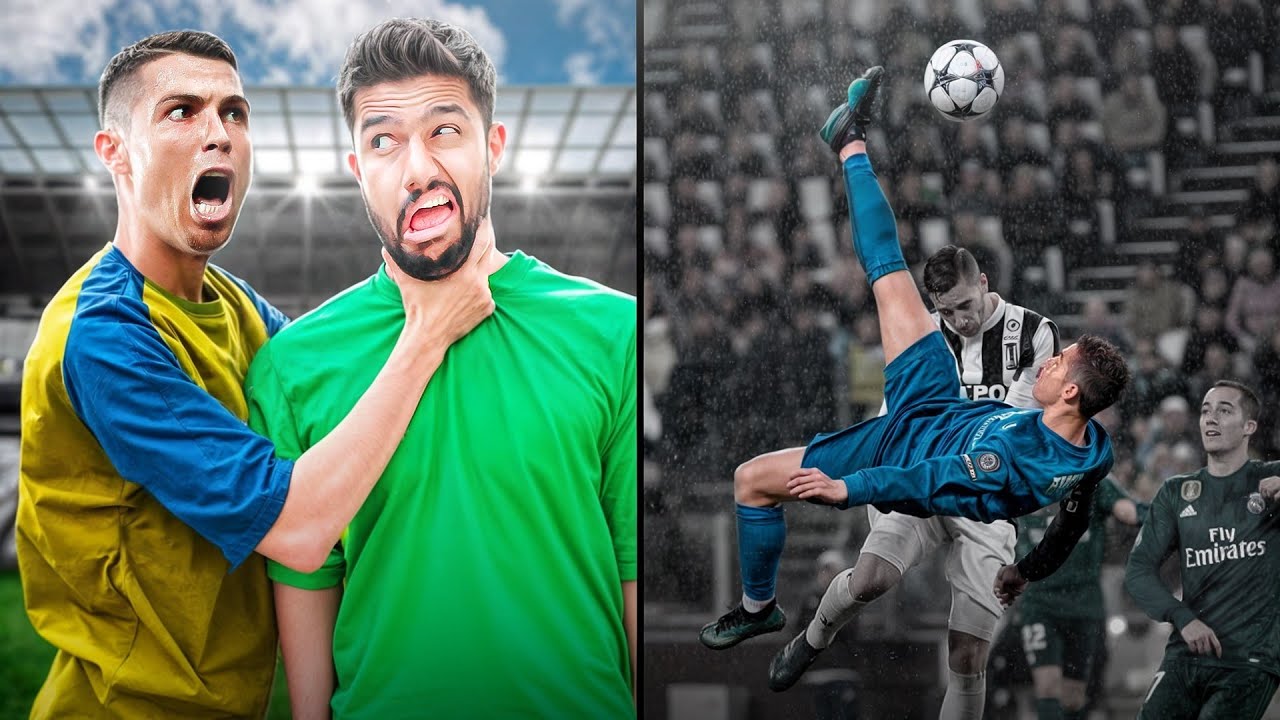 اگه مثل رونالدو گل نزنی مجازات میشی ❌😂