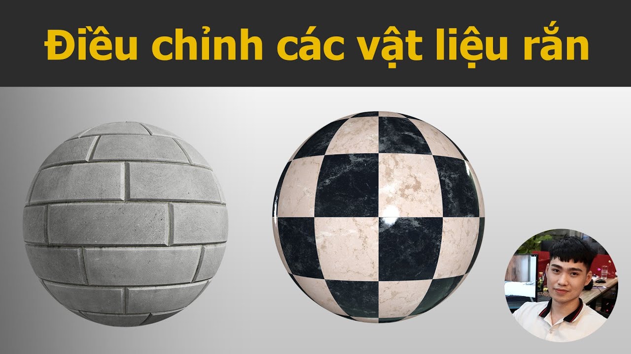 Cách làm vật liệu gỗ, gạch sàn, tường trong Sketchup