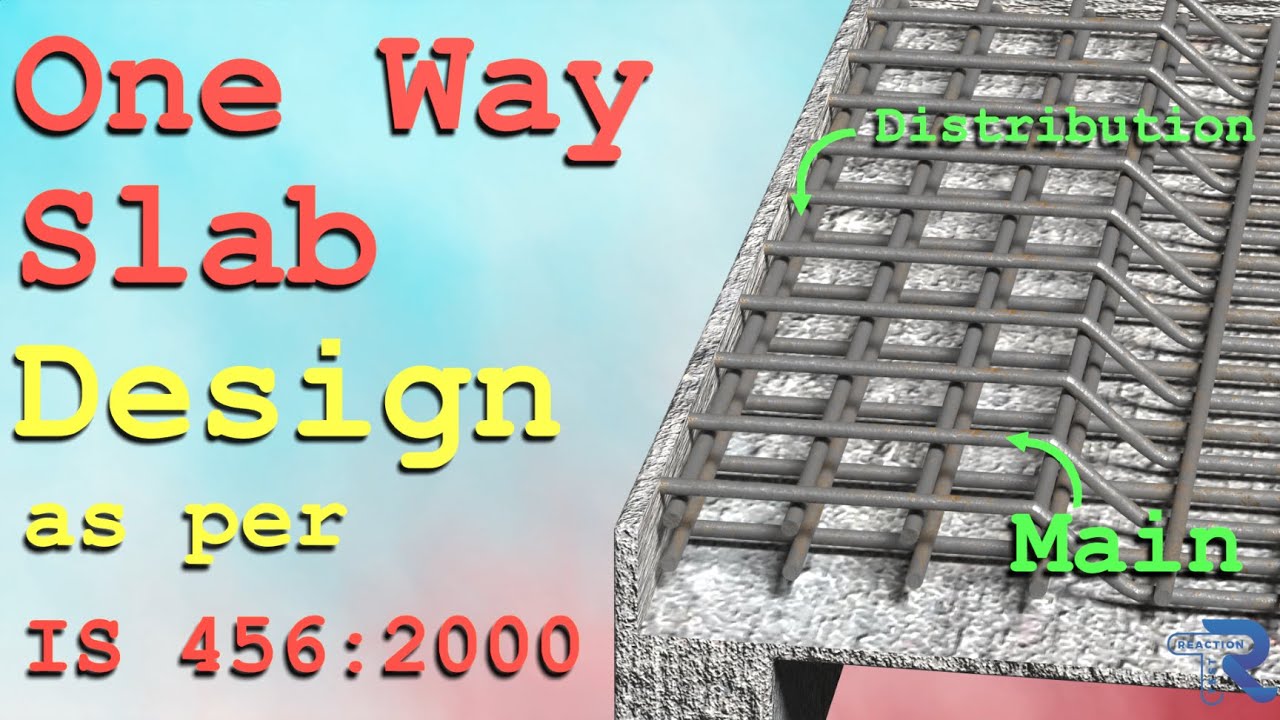 Design of One Way Slab as per IS 456: 2000 | Reaction Test