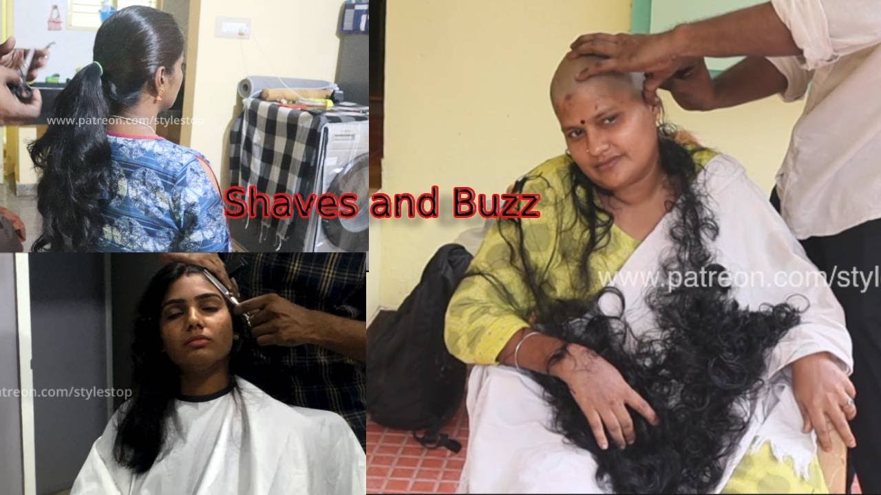 Mother Headshave for cause n Buzzing Promo| Stylestop | Womenhaircut